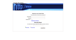 Desktop Screenshot of controlpanel.ultimatewebhosting.co.uk
